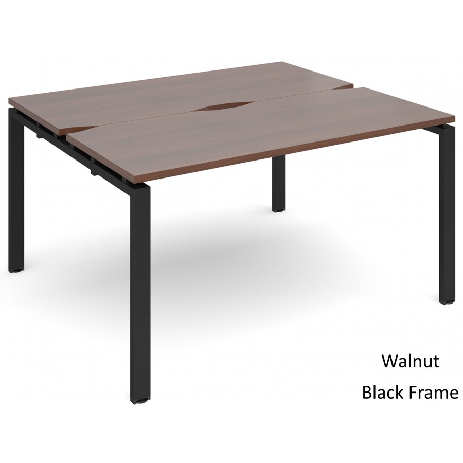 Adapt 1200mm Deep Sliding Top Back to Back Bench Desk